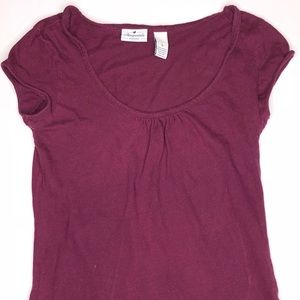 Dark purple, plum Aeropostale top